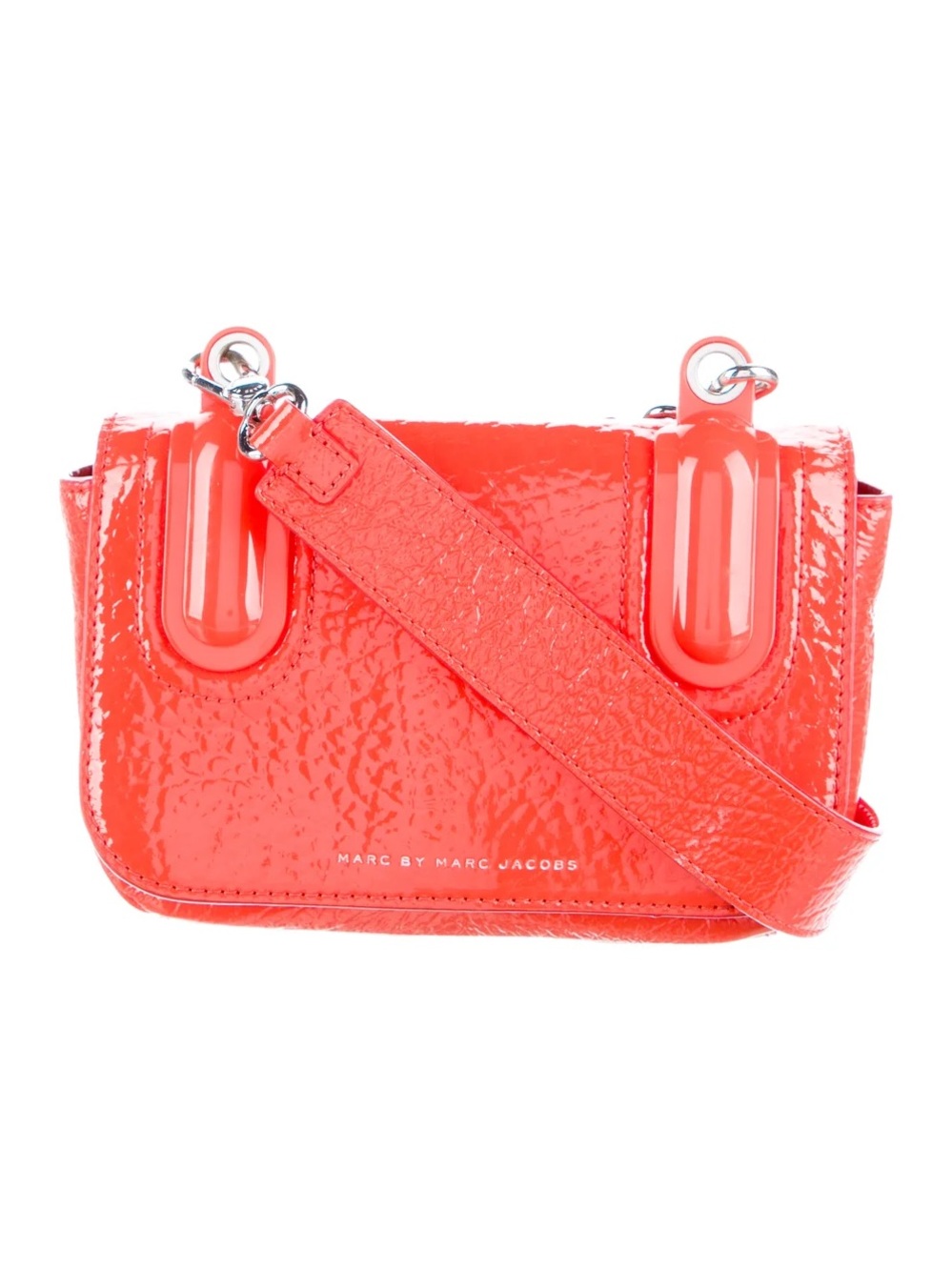 Marc by Marc Jacobs Coral Patent Leather Crossbody Bag